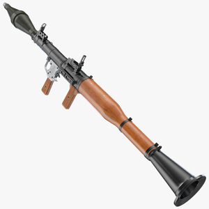 RPG-7 Rocket Propelled Grenade Launcher 3D model