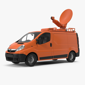 3D Mobile TV Station Van