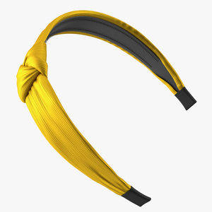 3D Thick Headband Yellow