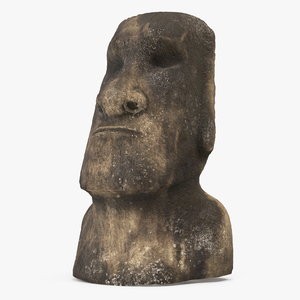 Ahu Akivi Moai 3D model