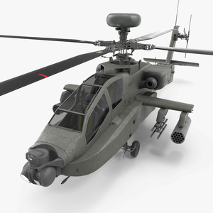 3D AH 64D Apache Longbow