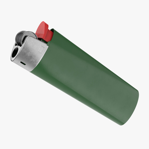 3D Disposable Plastic Gas Lighter Generic model