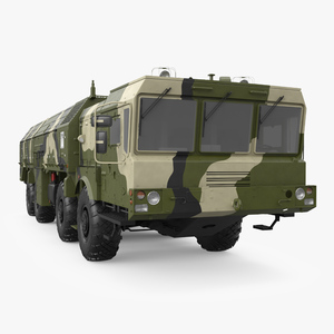 Iskander SS-26 Stone in Camouflage Colored 3D