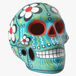 3D Calavera Flor de Vida