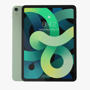 Apple iPad Air 4 2020 Green 3D