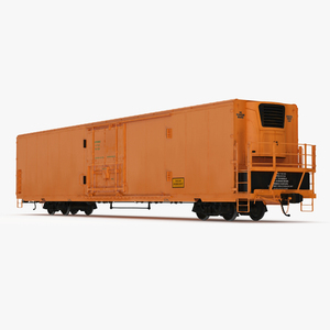 3D Refrigerated Rail Car