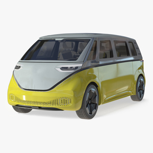 3D Electric Minivan