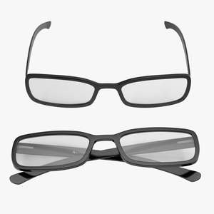 3D Glasses 5 Set model