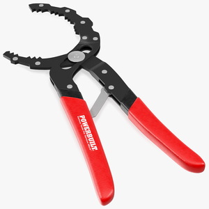 3D Powerbuilt Oil Filter Pliers model