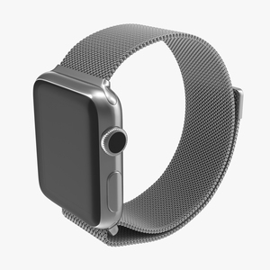 3D model Apple Watch 38mm Milanese Loop