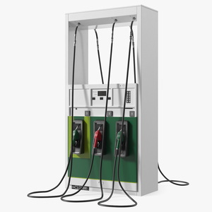 3D model Gas Pump