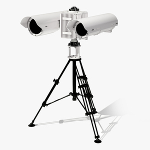 3D model Multi-Sensor Camera JAEGAR SEARCHER