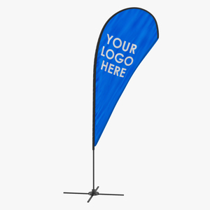 Banner Stand 3 Generic 3D