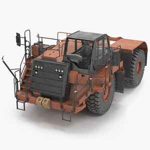 3D Heavy Duty Bare Chassis Dirty Rigged