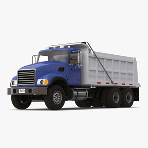 Dump Truck Generic Simple Interior 3D model