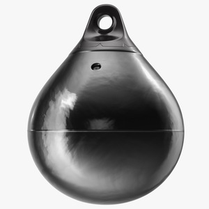 Polyform Black Buoy A4 3D