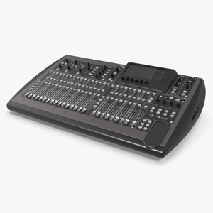 3D Digital Mixing Audio Console model