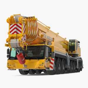 3D Mobile Crane Liebherr