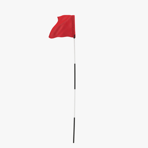 3D Golf Flag 3