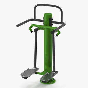 Outdoor Trainer Single Adductor Green 3D