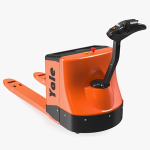 3D Electric Pallet Truck Rigged model