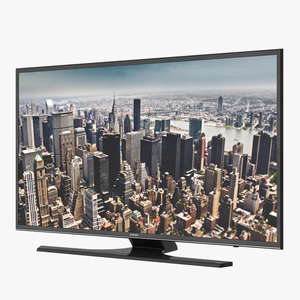 3D model Samsung 4K UHD JU6500 Series Smart TV 75 inch