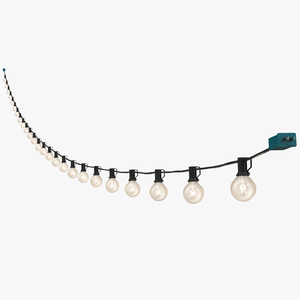 3D Outdoor String Lights