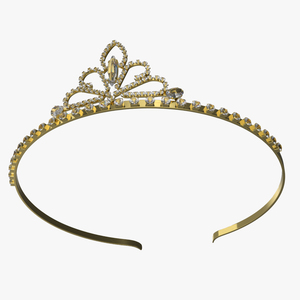 3D Wedding Tiara model