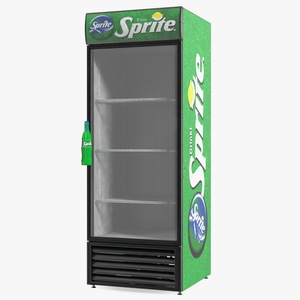 3D Sprite Fridge model