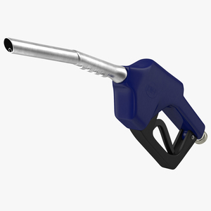 3D Gas Pump Blue model