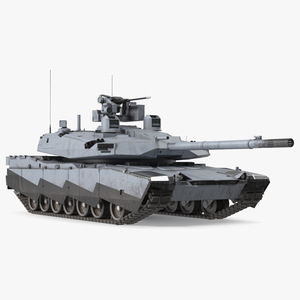 Old Tank Abrams X Grey 3D