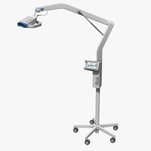 Flash Dental Whitening Machine Rigged 3D