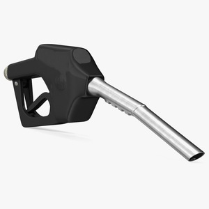 Black Fuel Nozzle 3D