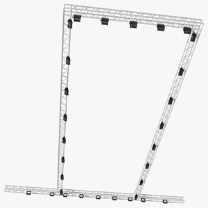 3D Show Lights System model