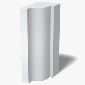 3D model Architectural Molding Gypsum Type 3