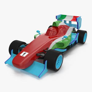 Rasing Toy Car Generic 3D