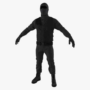 SWAT Uniform 5 3D model