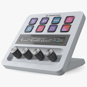 Elgato Stream Deck White 3D model