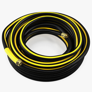 Black Garden Hose 3D