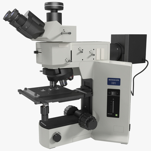 Professional Fluorescence Microscope Generic 3D model