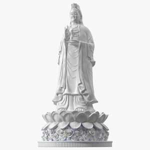 Ruyilun Guanyin Bodhisattva Son Tra Peninsula Statue 3D