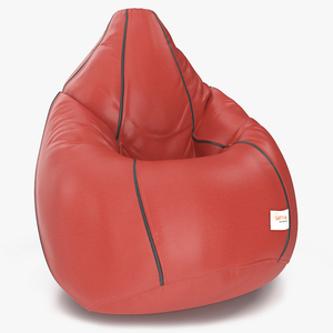 3D Sattva Red Sack-Chair