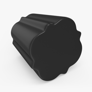 Kitchen Cabinet Handle Knob Designed Black 3D