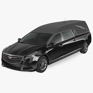 Cadillac Platinum Phoenix Hearse 2019 3D