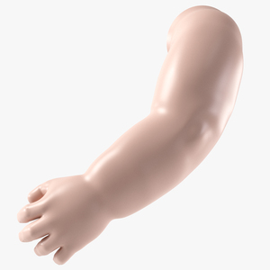 Baby CPR Dummy Hand 3D model