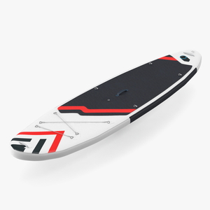 3D Windsurf SUP Red