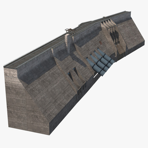 Dam 3D model