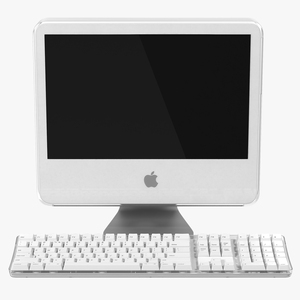 3D model Apple iMac G5 Desktop Computer