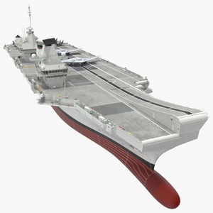 3D model Armed HMS Queen Elizabeth