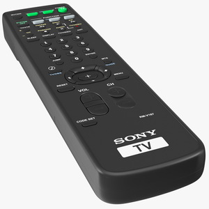 3D Sony RM-Y167 IR TV Remote Control model